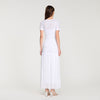 Levana Beaded Knit Maxi Dress White