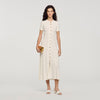Milona Knit Maxi Dress Ecru