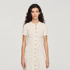 Milona Knit Maxi Dress Ecru