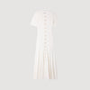 Milona Knit Maxi Dress Ecru