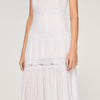Poetique Crepon Maxi Dress White