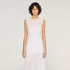 Poetique Crepon Maxi Dress White