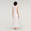 Poetique Crepon Maxi Dress White