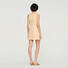 Amaria Guipure Short Dress Vanilla