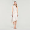 Alva  Silhouette Dress Ecru
