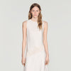 Alva  Silhouette Dress Ecru