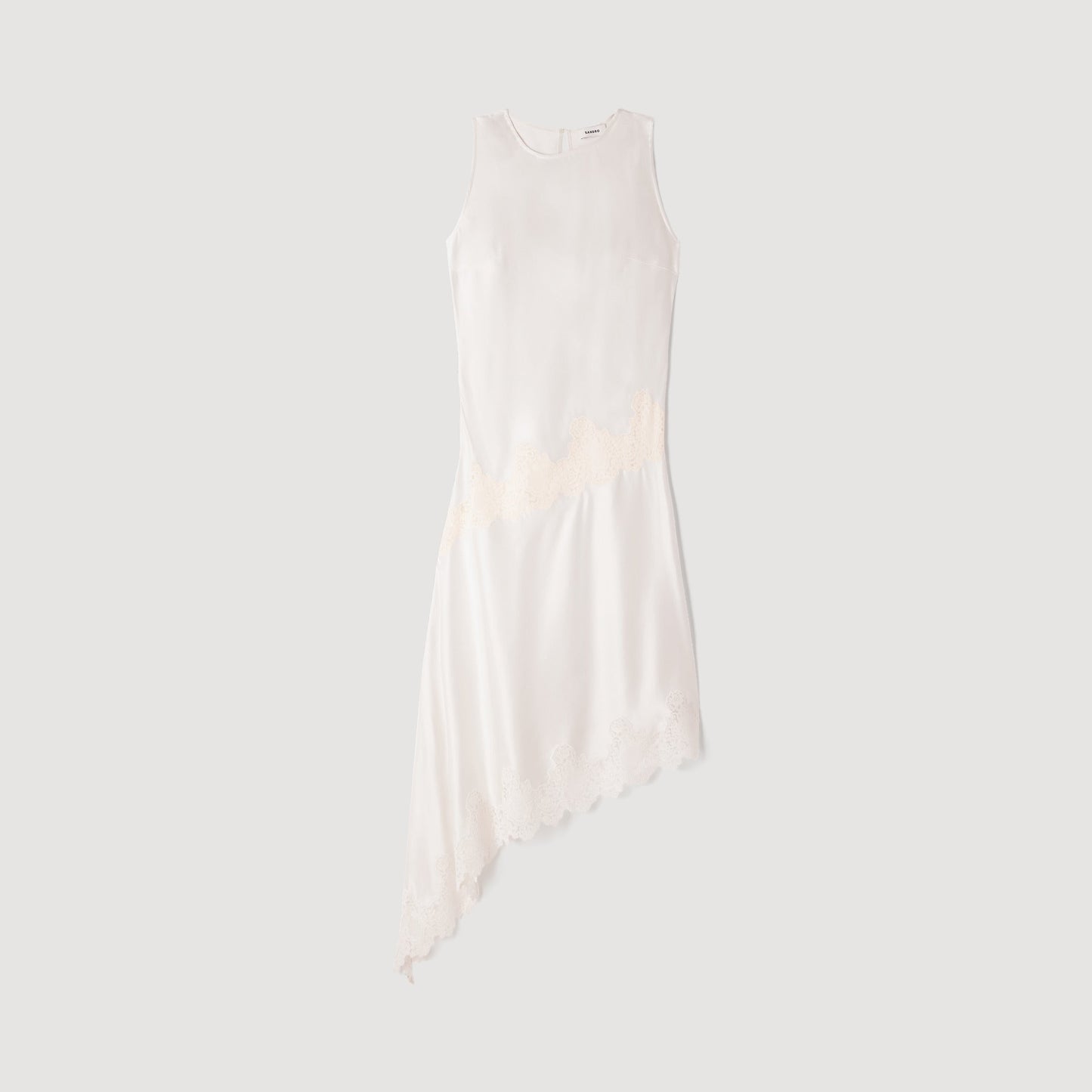 Alva  Silhouette Dress Ecru