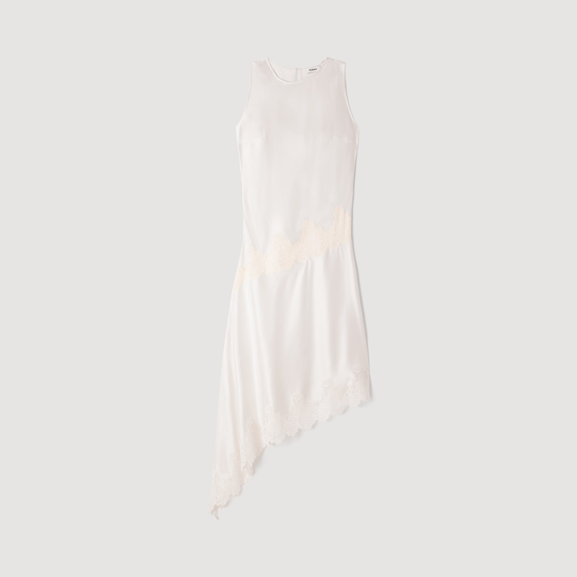 Alva  Silhouette Dress Ecru