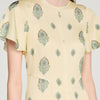 Calaventi Paisley print maxi dress Light Yellow