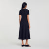 Milore Ribbed Knit Maxi Dress Black