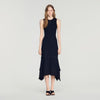 Valmaretta Fancy Pointelle Dress Black