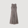 Maira Daisy print maxi dress Brown