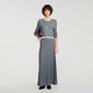 Henrietta 2-in-1 maxi dress Grey