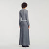 Henrietta 2-in-1 maxi dress Grey