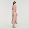 Pietrarosa Sparkling knit maxi dress Nude