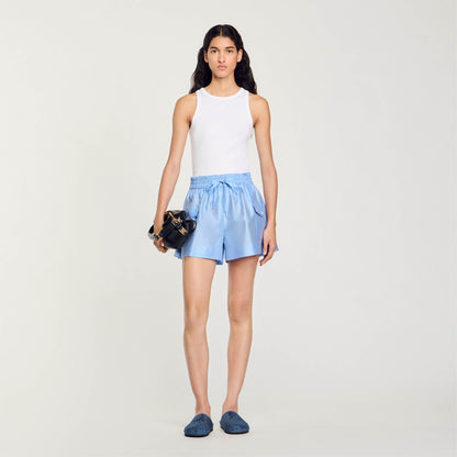 Shorts With Pockets Sky Blue