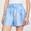 Shorts With Pockets Sky Blue
