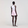 Titti Rhinestone Striped Shorts Pink