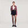 Servane Tailored Flounced Shorts Black
