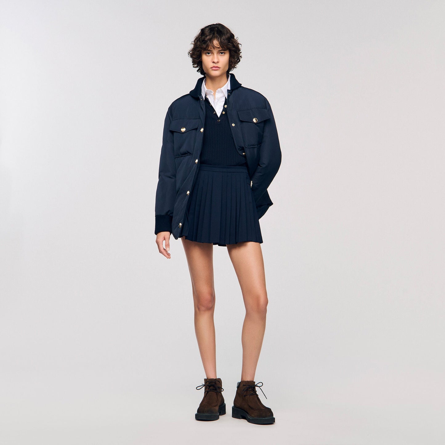 Jocker Pleated Skort Navy Blue