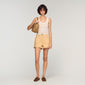 Texas Denim Shorts Beige