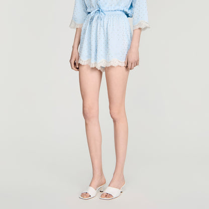 Limone  Shorts Sky Blue