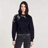 Embellished Sweatshirt Black