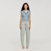 Iseo Sequin Top Blue