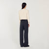 Cropped Bouclé Wool Jacket white