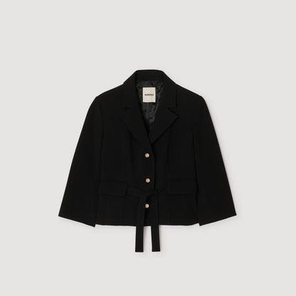 Amor Short Tailored Jacket Black