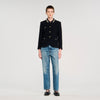 Come Tweed Jacket Black
