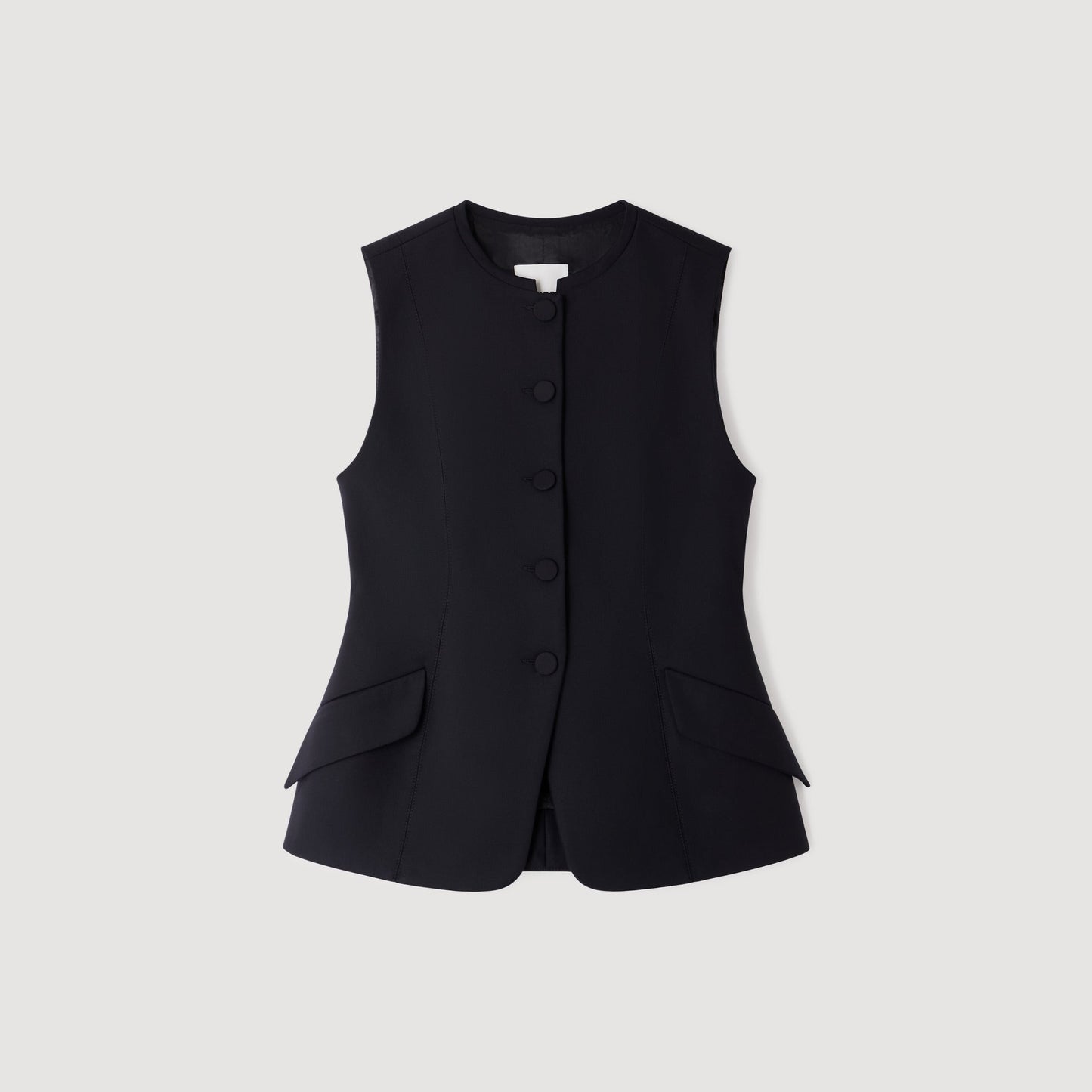 Monroe Peplum Jacket Black