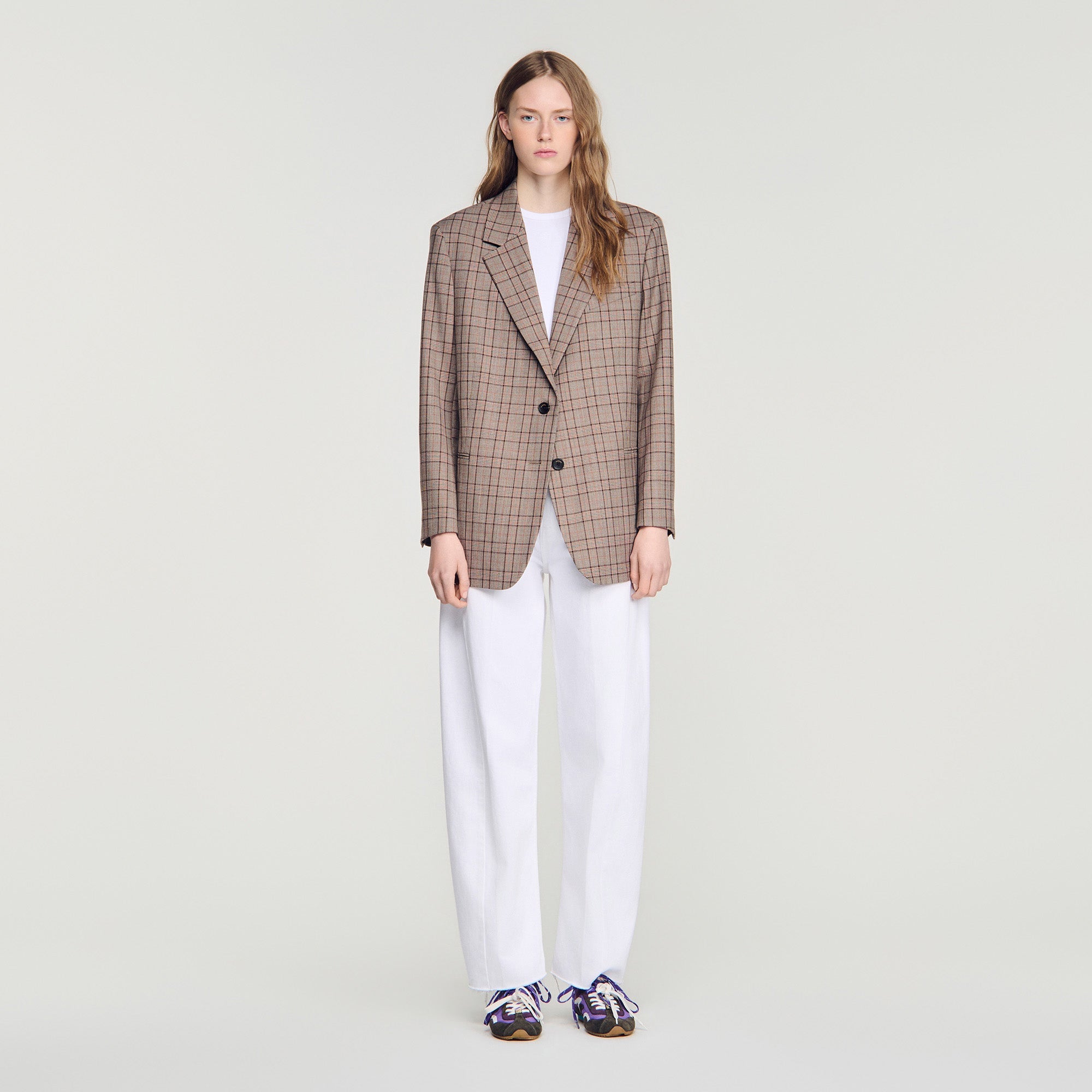 Valencia  Suit Jacket Brown