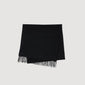 New Solid Scarf Wool And Cashmere Scarf Black