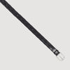 Large Woven Belt Braided veg-tanned leather belt Black
