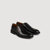 Derby Goodyear Glazed Leather Derbies Black
