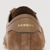 Soft Runner Low-top leather and suede trainers Cappucino