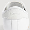 Soft Runner Leather Leather running trainers White