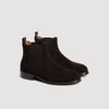 Chelsea Suede Boots Split leather Chelsea boots Chocolate