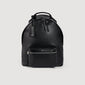 Backpack Regrain Reconstituted leather rucksack Black