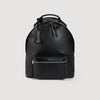 Backpack Regrain Reconstituted leather rucksack Black