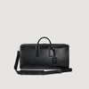 Weekender Regrain Grained leather weekend bag Black