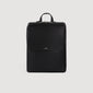 Backpack Vertical Regrain Reconstituted leather rucksack Black