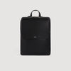 Backpack Vertical Regrain Reconstituted leather rucksack Black