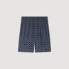 Catena Short Link Print Floaty Shorts Navy Blue
