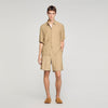 Catena Short Link Print Floaty Shorts Havane