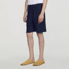 Sponge Shorts Terry Cloth Shorts Navy Blue