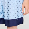 Micro Cross Short Square Cross patterned shorts Sky Blue