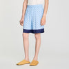 Micro Cross Short Square Cross patterned shorts Sky Blue