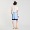 Micro Cross Short Square Cross patterned shorts Sky Blue